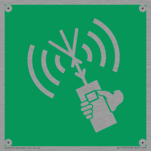 E051 safe condition 2way VHF radio